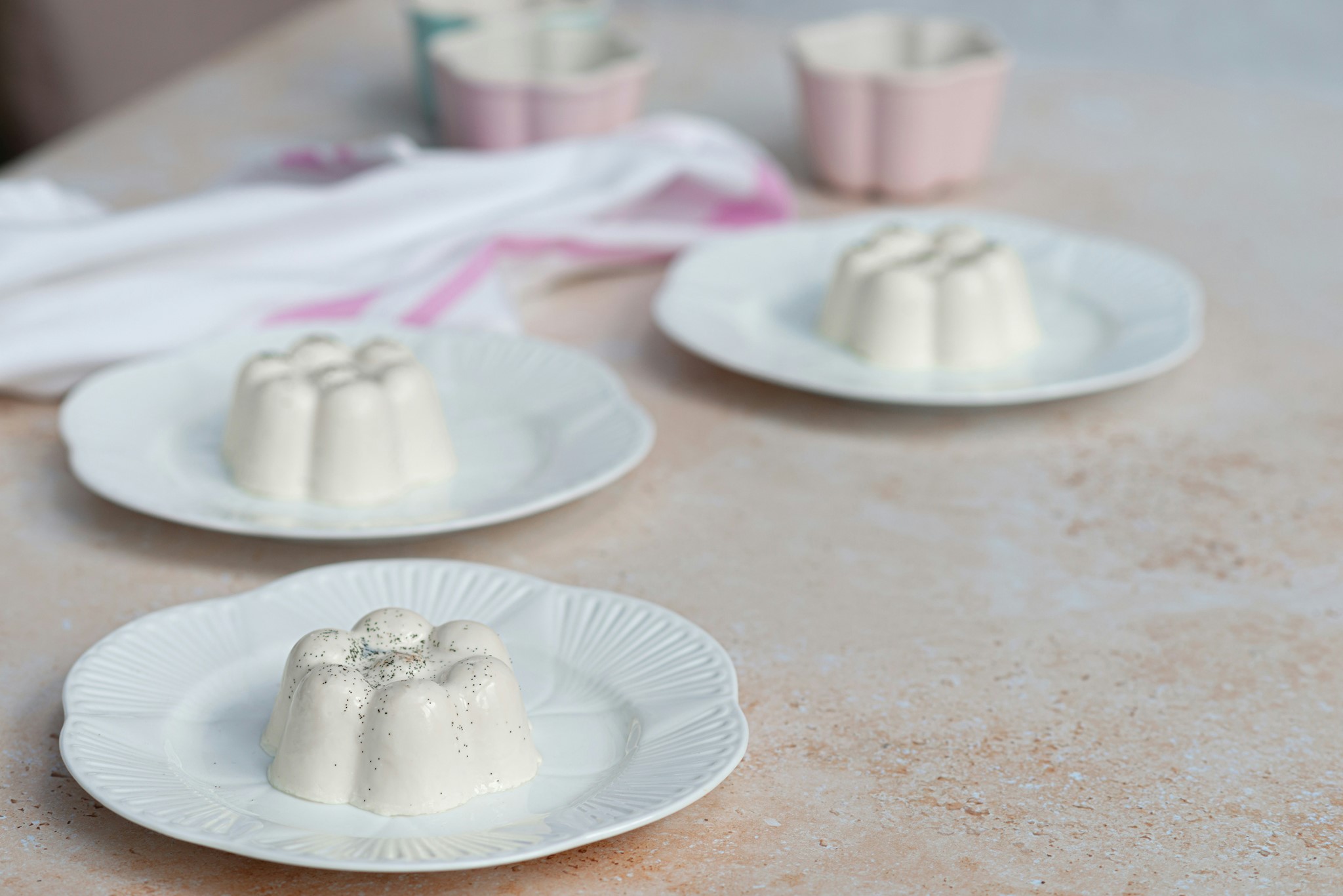 Bild von Panna Cotta Paste Pastel